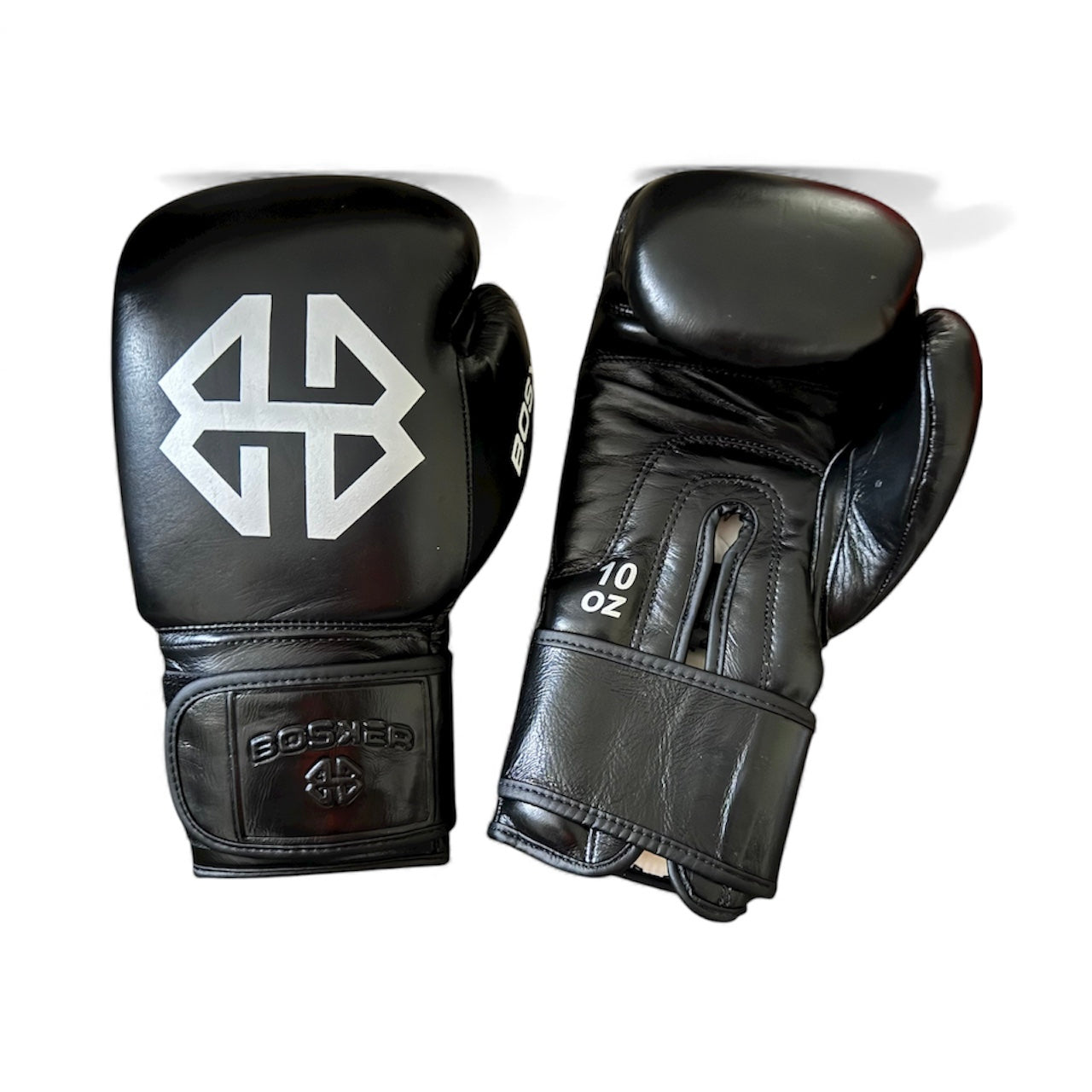Bosker Velcro Boxing Gloves - All Black