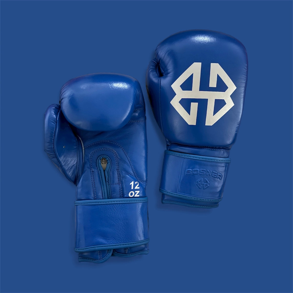 Bosker Velcro Boxing Glove - Blue