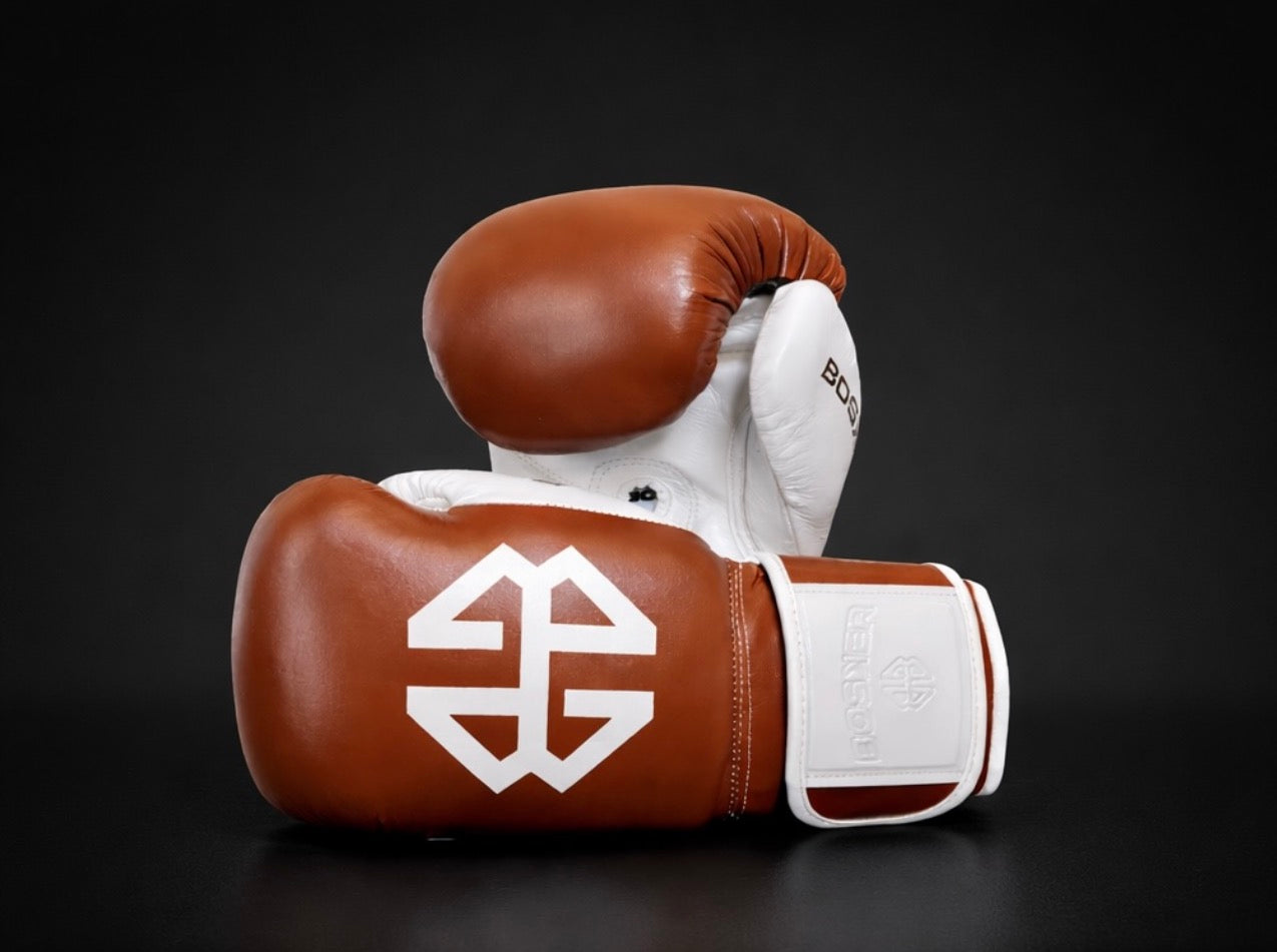 Bosker Heritage gloves (brown/white) Velcro