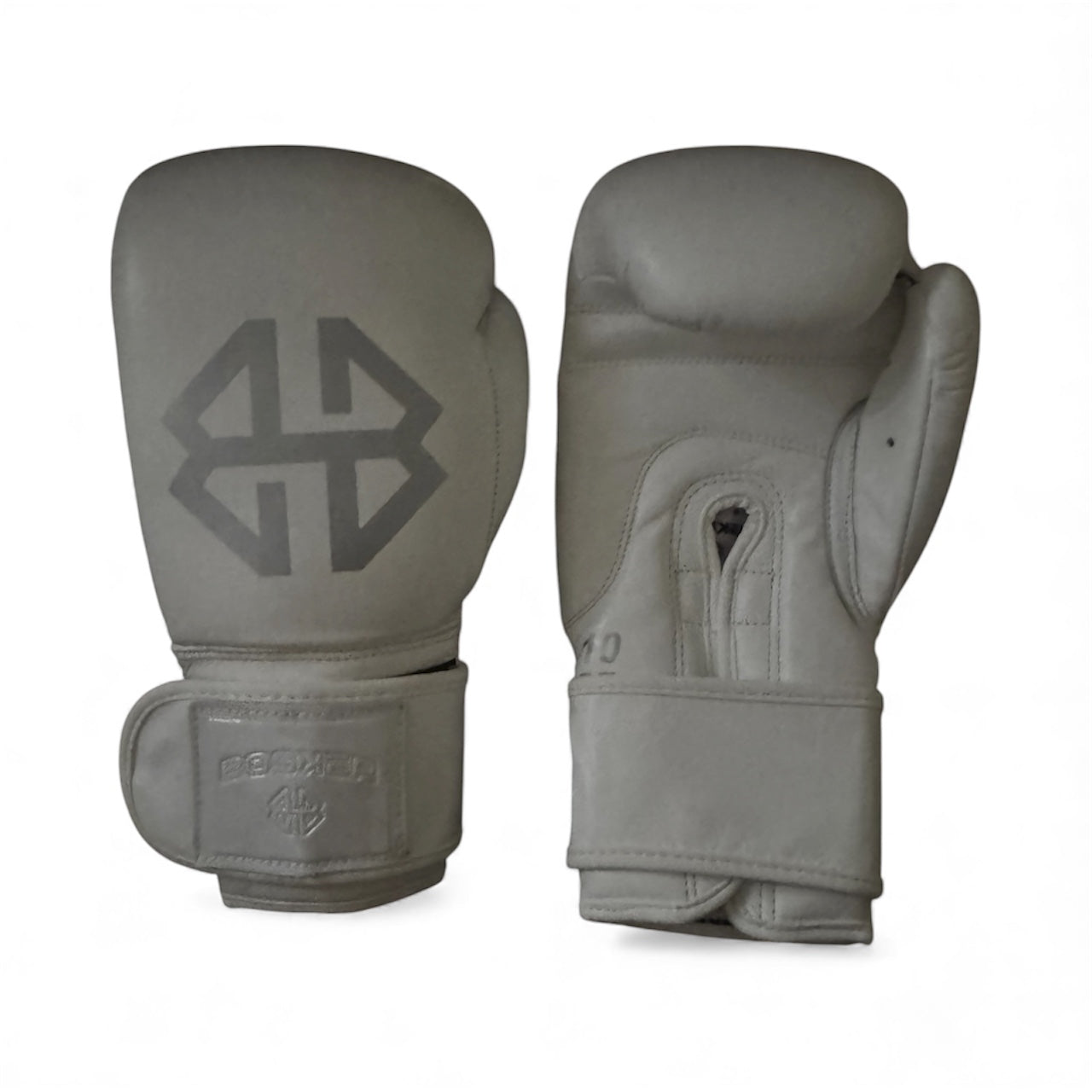 Bosker Velcro Boxing Gloves - All White