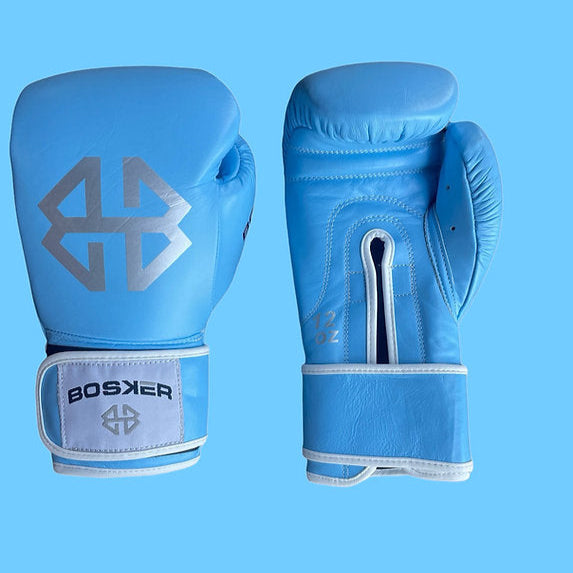 Bosker Velcro Boxing Gloves - All Sky Blue