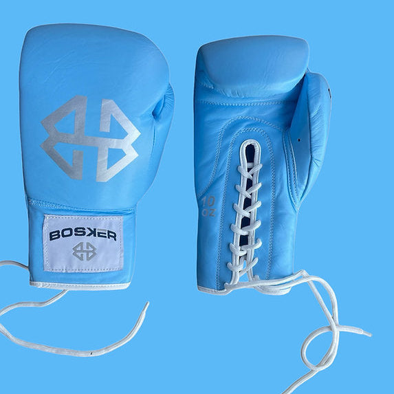 Bosker Lace Up Boxing Gloves - All Sky Blue